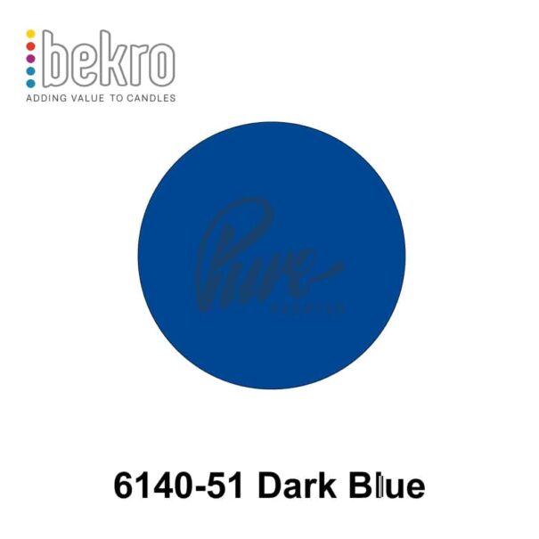 6140-51 Dark Blue Bekro Candle Dyes
