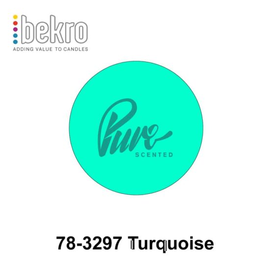 78-3297 Turquoise Bekro Candle Dyes