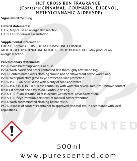 Hot Cross Bun Fragrance Oil