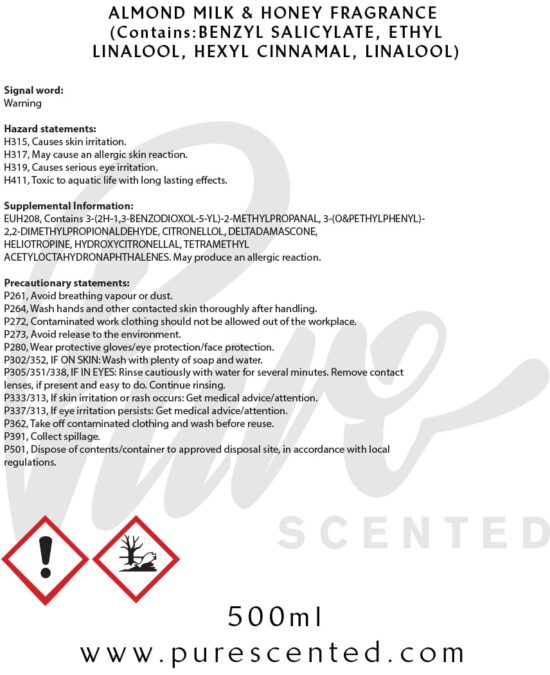 Almond Milk & Honey Fragrance Oil Almond Milk & Honey Fragrance Oil