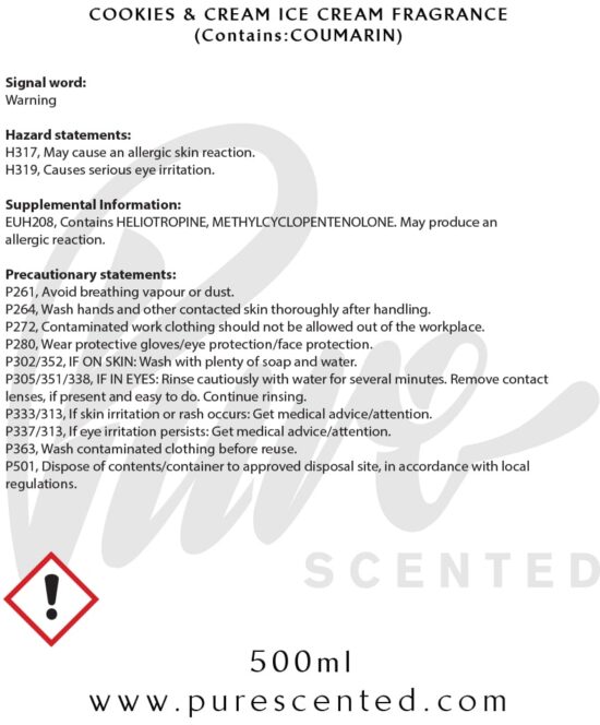 Cookies & Cream Fragrance Oil