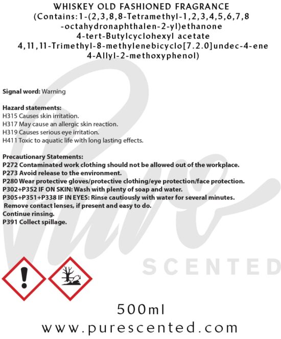 Whisky Old Fashioned Fragrance Oil