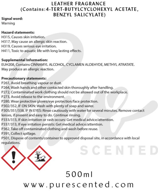 Leather Fragrance Oil