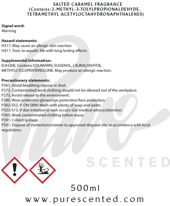 Salted Caramel Fragrance Oil Salted Caramel Fragrance Oil