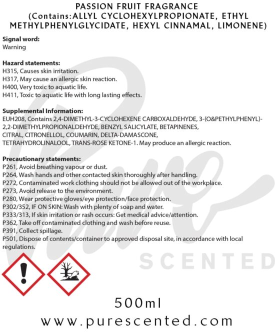 Passion Fruit Fragrance Oil