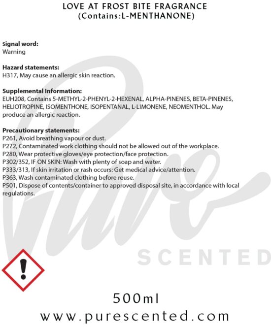 Love At Frost Bite Fragrance Oil Love At Frost Bite Fragrance Oil