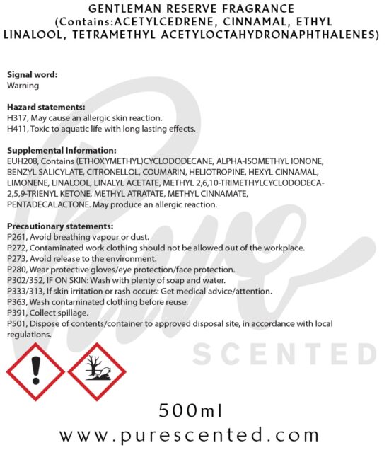 Amber Reserve Fragrance Oil