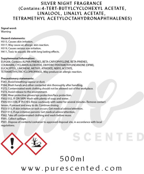 Silver Night Fragrance Oil