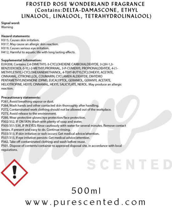 Frosted Rose Wonderland Fragrance Oil