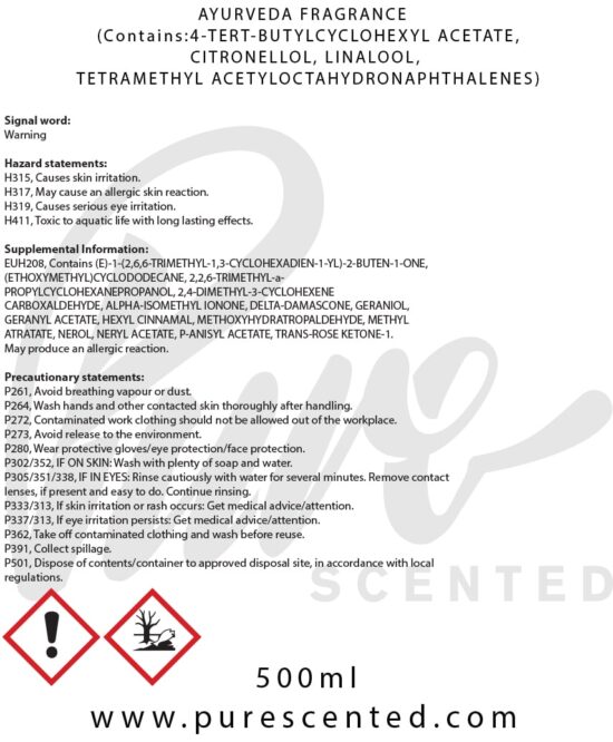 Ayurveda Fragrance Oil Ayurveda Fragrance Oil