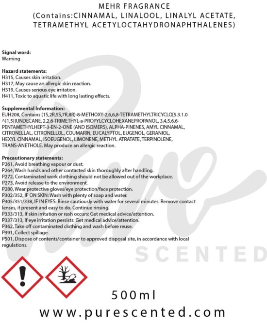 Mehr Fragrance Oil Mehr Fragrance Oil