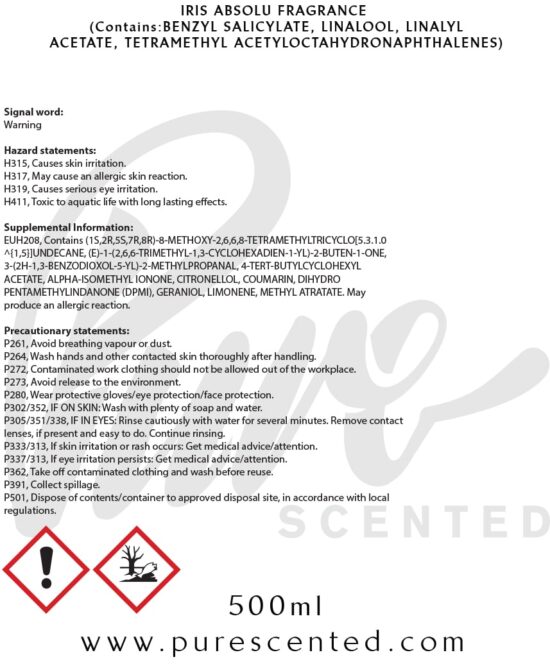 Iris Velvet Fragrance Oil Iris Velvet Fragrance Oil