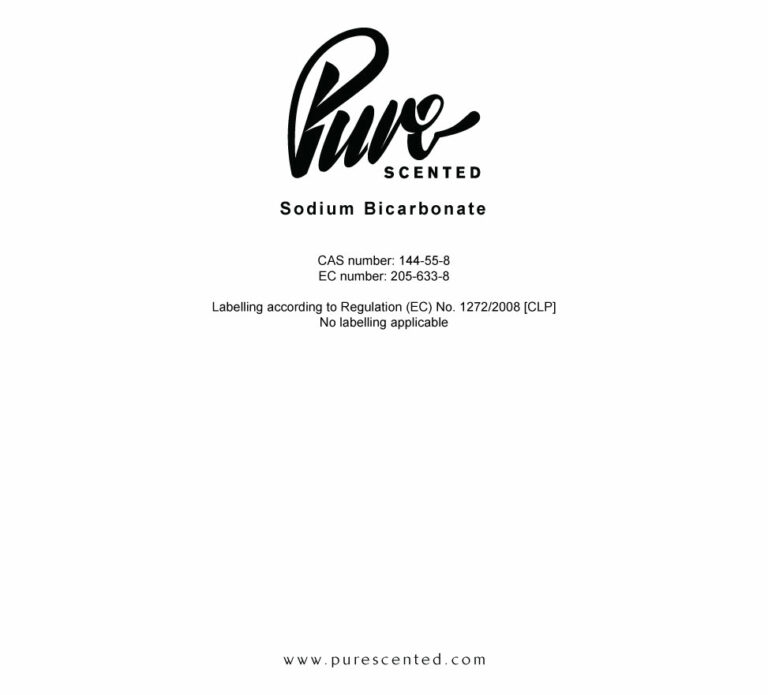 Sodium Bicarbonate Pure Scented