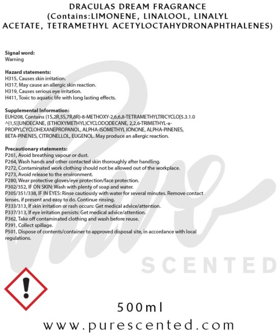 Dracula's Dream Fragrance Oil