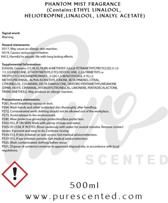 Phantom Mist Fragrance Oil