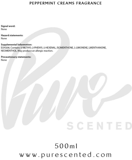 Peppermint Creams Fragrance Oil