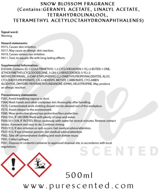 Snow Blossom Fragrance Oil