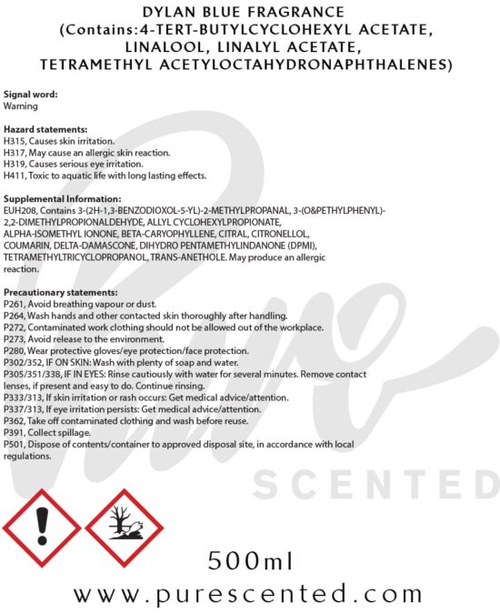 Elan Blue Fragrance Oil