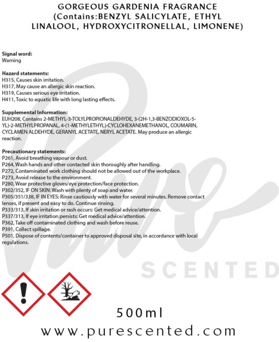 Gardenia Bloom Fragrance Oil