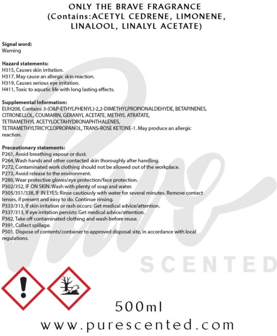 Brave Cedar Fragrance Oil