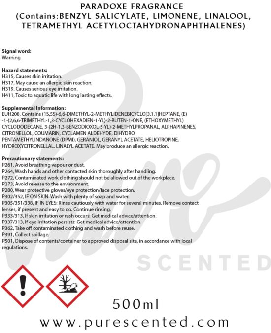 Pure Paradox Fragrance Oil