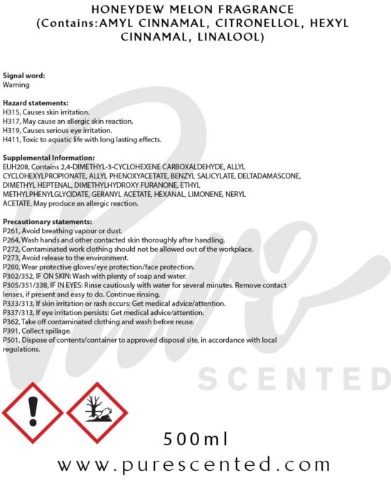 Honeydew Melon Fragrance Oil Honeydew Melon Fragrance Oil